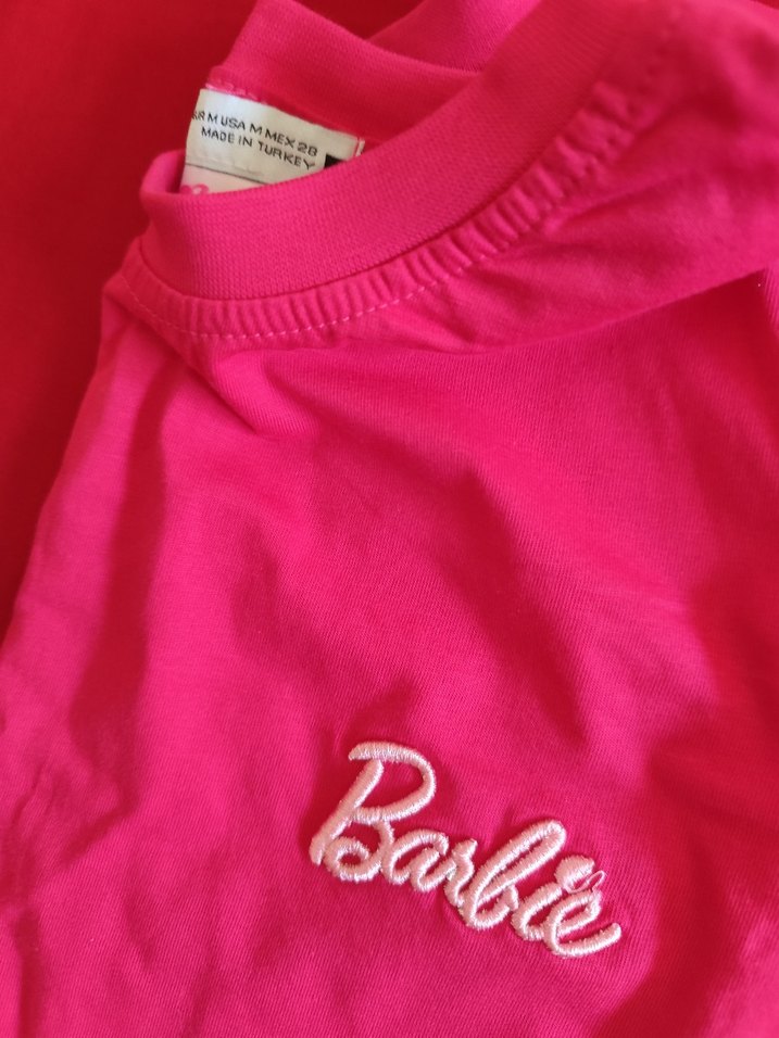 Zara Pembe Barbie Tişört - Görsel 3