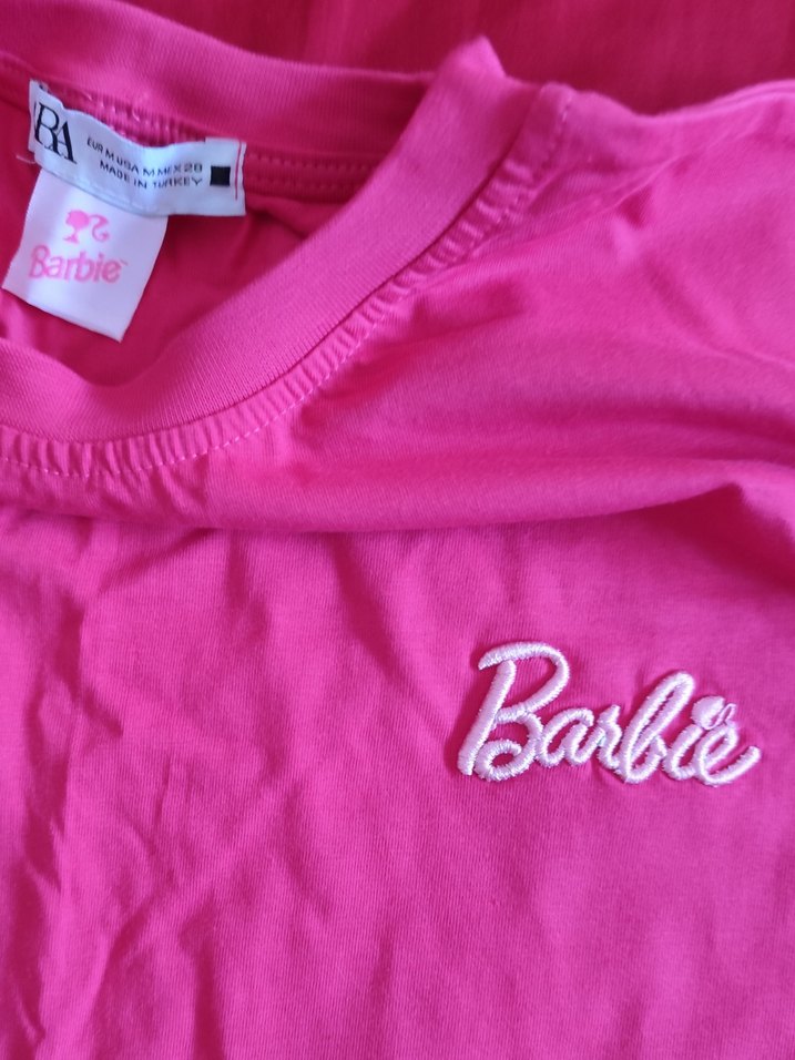 Zara Pembe Barbie Tişört - Görsel 2