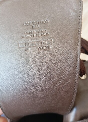 Massimo Dutti massimo dutti bot bağcıklı