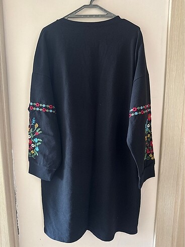 xxl Beden siyah Renk Uzun tunik elbise