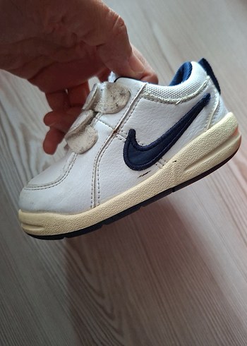 Nike Beyaz Erkek Çocuk Spor Ayakkabı Velcro