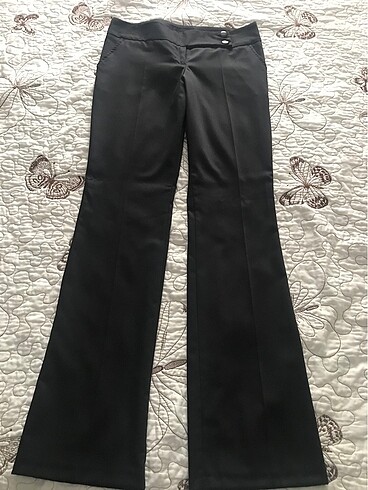 Siyah kumaş pantolon