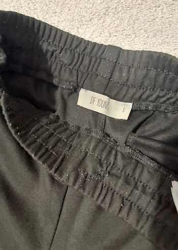 Defacto Siyah Kadın Eşofman Altı - Görsel 4