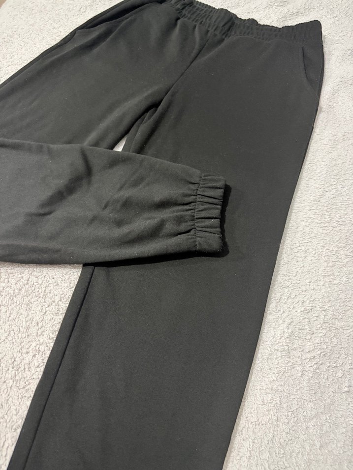 Defacto Siyah Kadın Eşofman Altı - Görsel 2