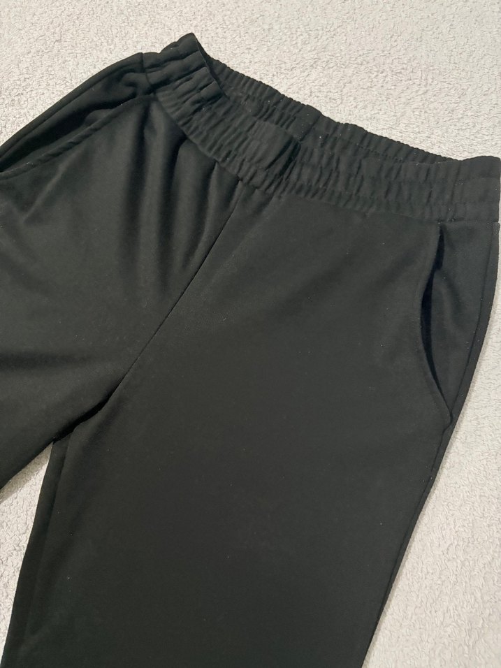 Defacto Siyah Kadın Eşofman Altı - Görsel 3