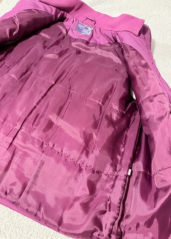 Kız Çocuk Mor Fermuarlı Yelek - Görsel 4