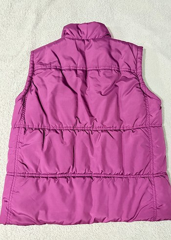 Kız Çocuk Mor Fermuarlı Yelek - Görsel 2