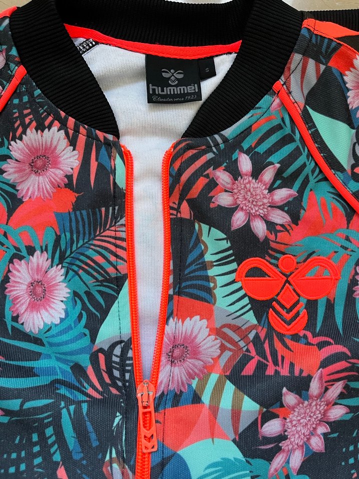 Renkli Baskılı Uzun Kollu hummel hırka - Görsel 4