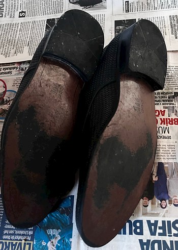 Derimod 
Siyah Klasik Erkek Ayakkabısı Velcro Detaylı - Görsel 5