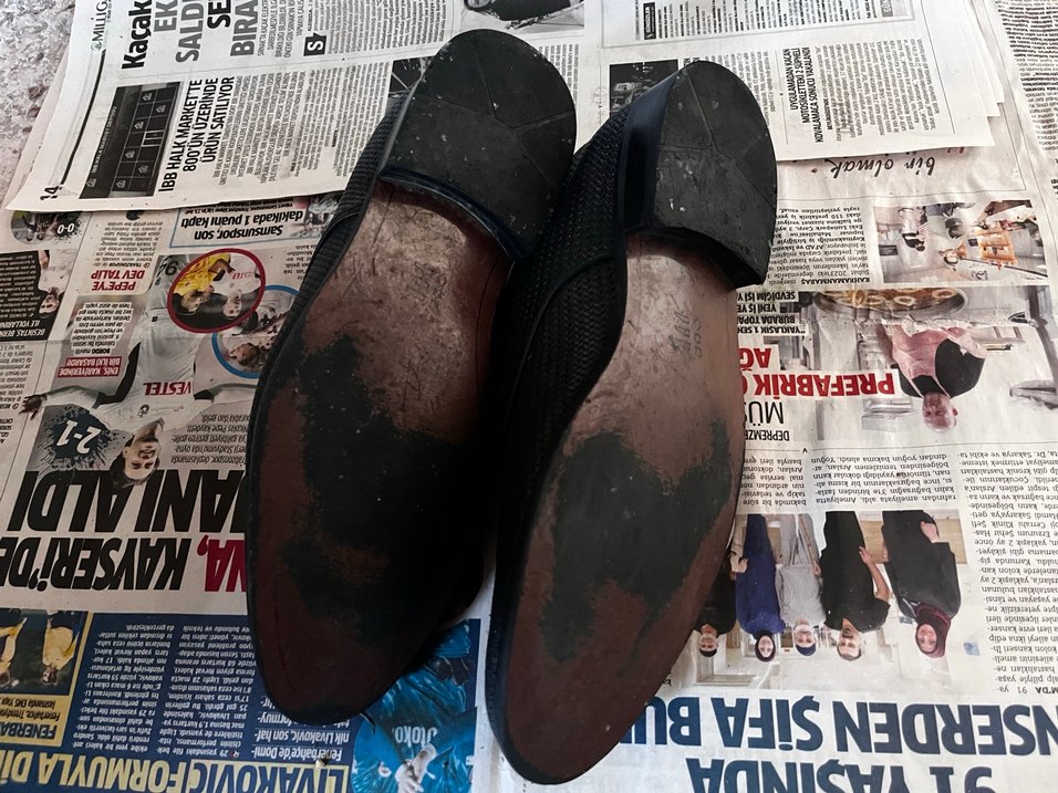 Derimod 
Siyah Klasik Erkek Ayakkabısı Velcro Detaylı - Görsel 5