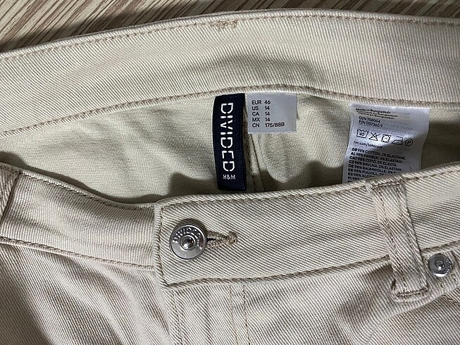 H&M H&M geniş gabardin pantolon
