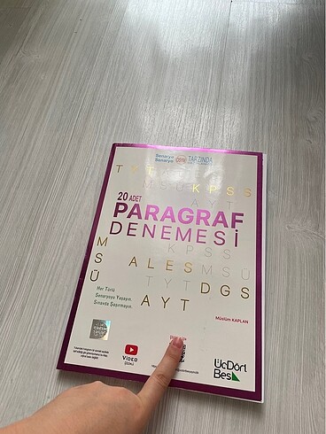 345 20 adet paragraf denemesi 23-24 basım