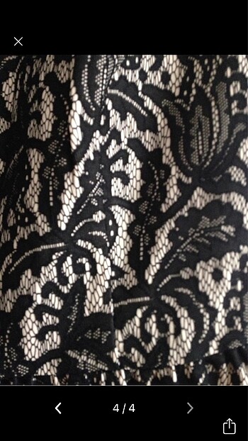 Dantelli elbise - Görsel 4