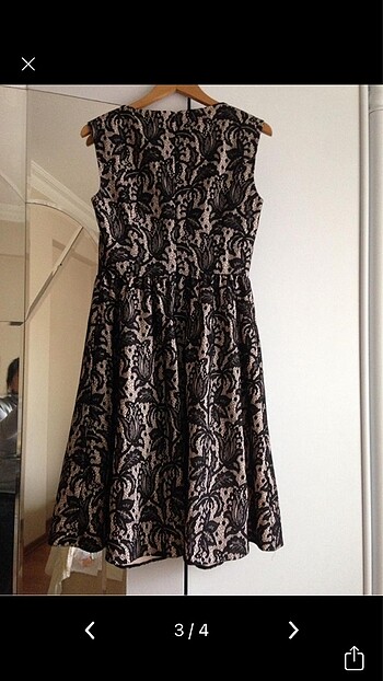 Dantelli elbise - Görsel 3