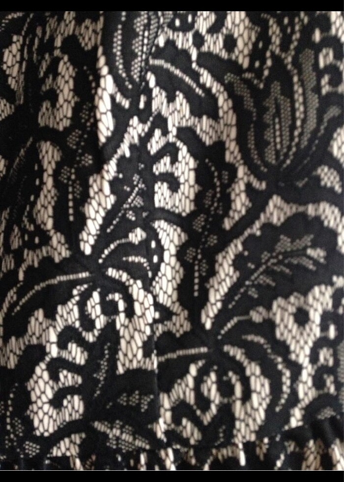 Dantelli elbise - Görsel 4