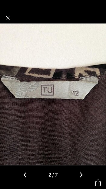 Şifon elbise - Görsel 2