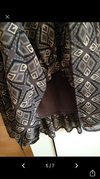 Şifon elbise - Görsel 5