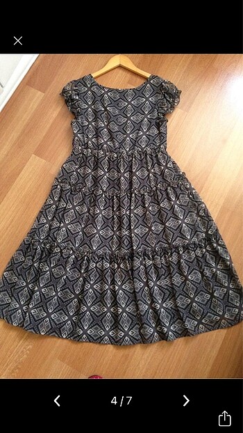 Şifon elbise - Görsel 4