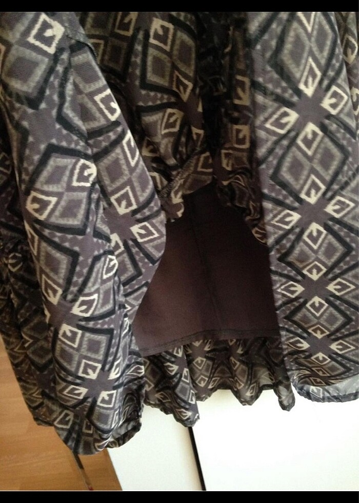 Şifon elbise - Görsel 5