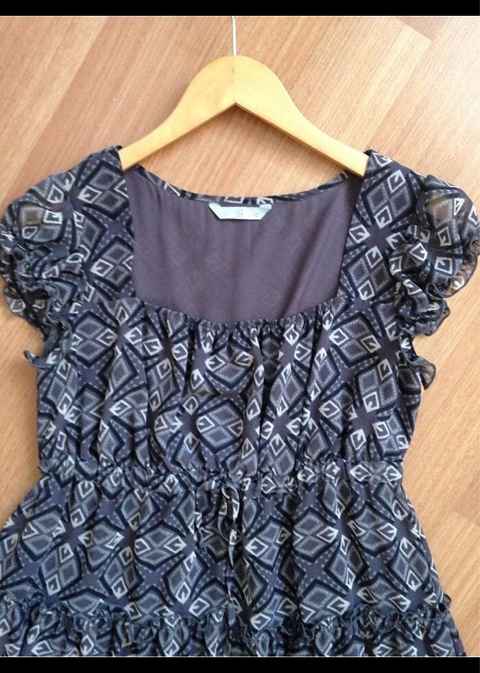 Şifon elbise - Görsel 3