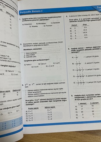  Beden Renk 12. Sınıf Kimya TYT Soru Bankası