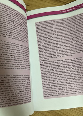  Beden Renk 11. Sınıf Türk Dili ve Edebiyatı Çalışma Fasikülü uğur