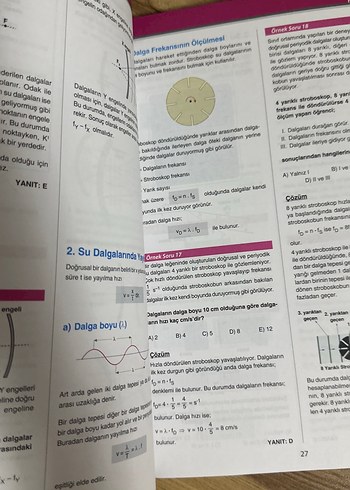  Beden Renk Uğur 12. Sınıf Fizik TYT-AYT Çalışma Fasikülü 2