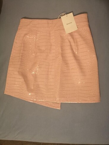 Bershka Bershka suni deri etek
