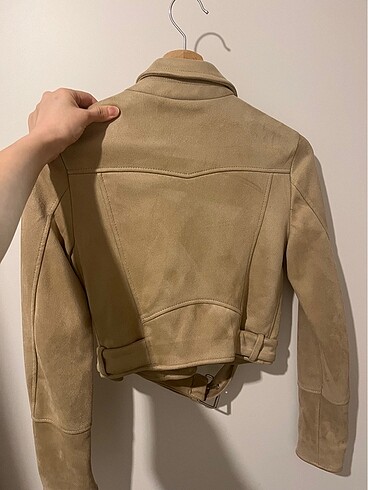Pull and Bear Pull&Bear süet mont