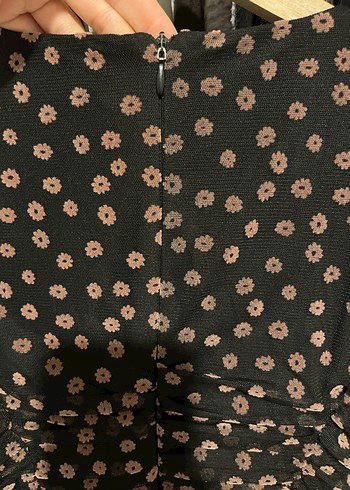 Uzun Kollu, Büzgülü Mini Elbise - Görsel 5