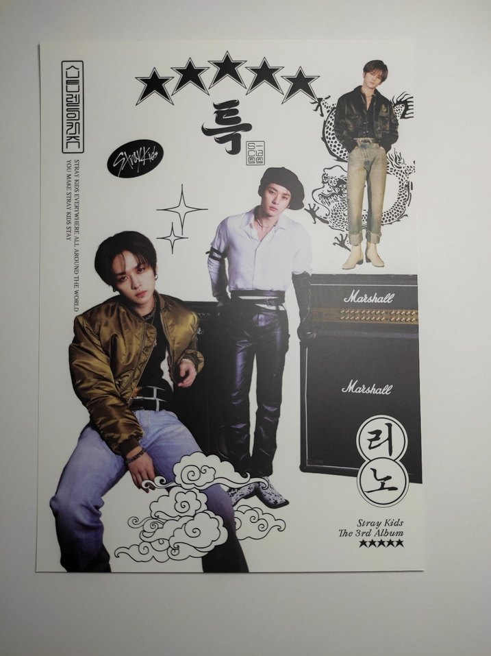 Stray Kids mini üye posterleri - Görsel 5