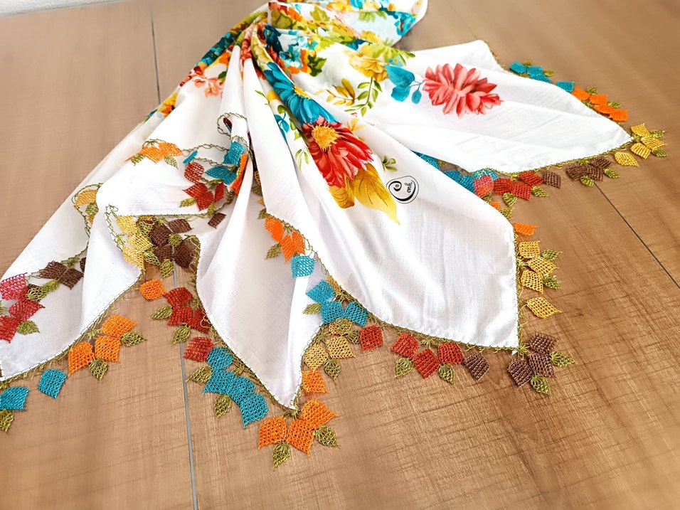 cenk iğne oyalı yazma - Görsel 2