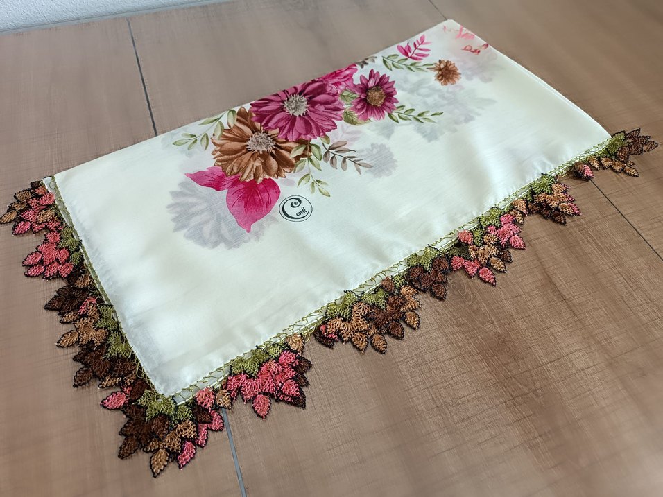 cenk iğne oyalı yazma - Görsel 2