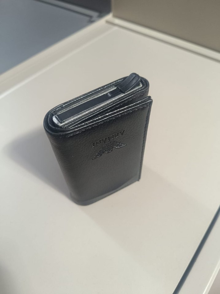 Siyah Armani Erkek Cüzdanı - Görsel 4