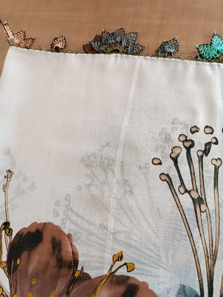 Reyyan iğne oyalı yazma - Görsel 3