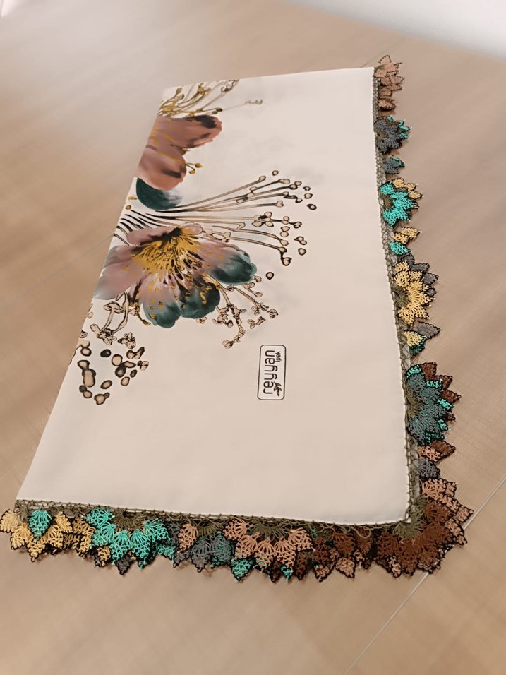 Reyyan iğne oyalı yazma - Görsel 4