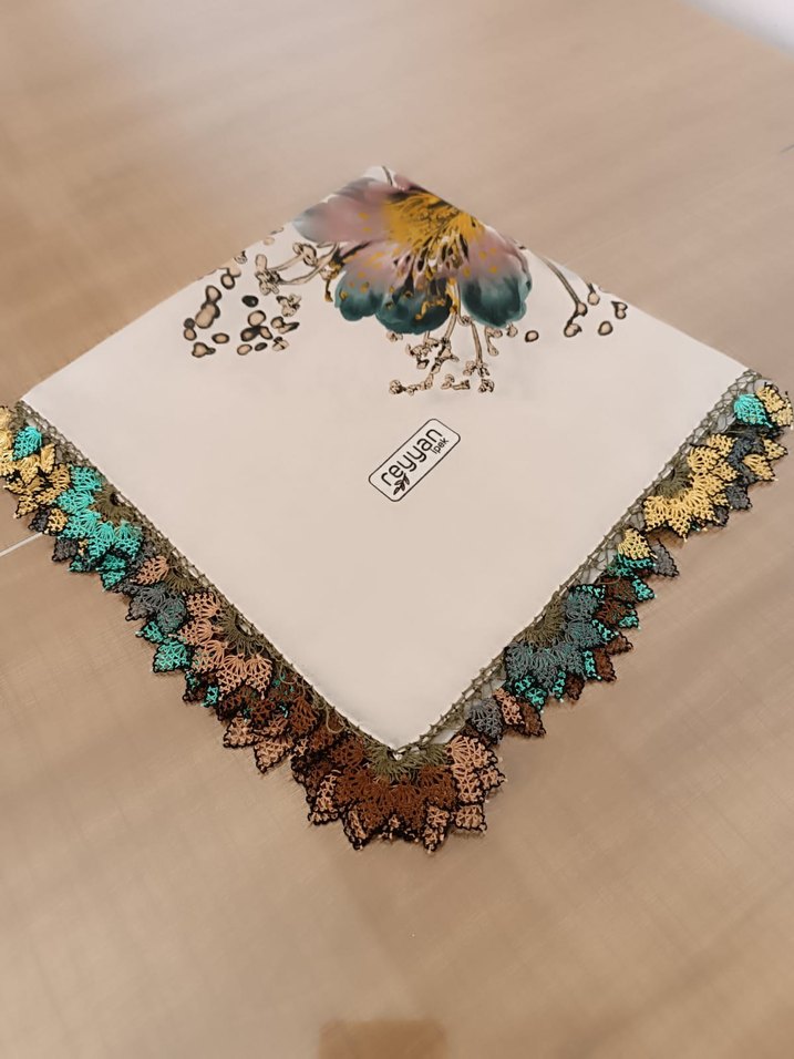 Reyyan iğne oyalı yazma - Görsel 5