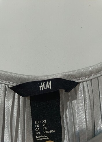 H&M askılı bluz 