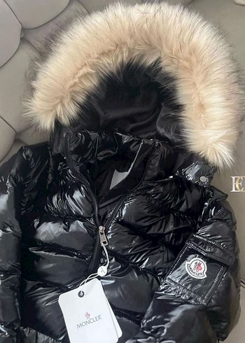 xxl Beden siyah Renk Kürklü Kapüşonlu Siyah Kadın Kışlık Mont