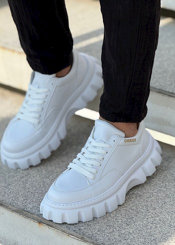 Diğer Siyah Bağcıklı Erkek Sneakers