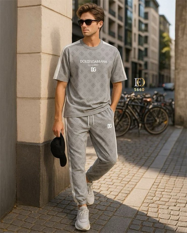 Kırmızı Baskılı Erkek Pijama Takımı - Görsel 3