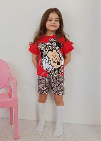 6 Yaş Beden ????* MINNIE KIZ TAKIM * ???? *???? 2-3/3-4/4-5/5-6 * *????SE