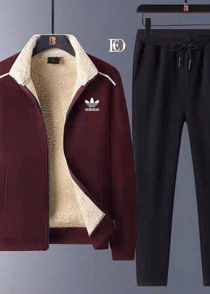 Winter  SEASON   NEW  MODEL    ADIDAS   3 Iplik üst içi kürklü 2 - Görsel 4