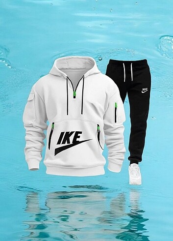 NİKE  NEW MODEL  ITHAL   KALİTE   EŞFMAN TAKIM  2 IPLİK   SLIMFİ - Görsel 2