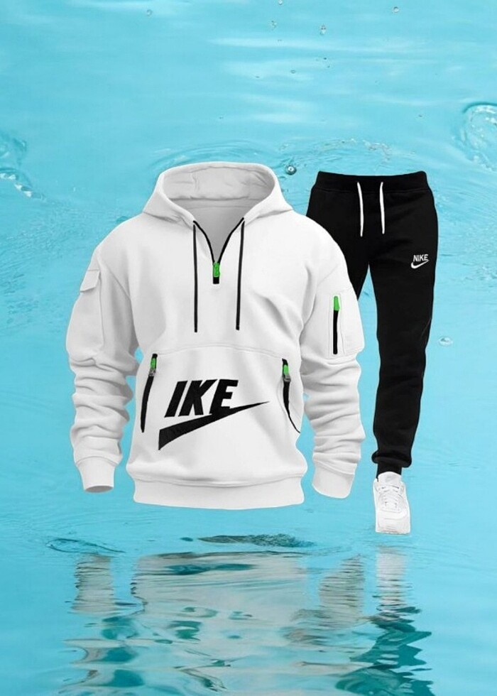 NİKE  NEW MODEL  ITHAL   KALİTE   EŞFMAN TAKIM  2 IPLİK   SLIMFİ - Görsel 2