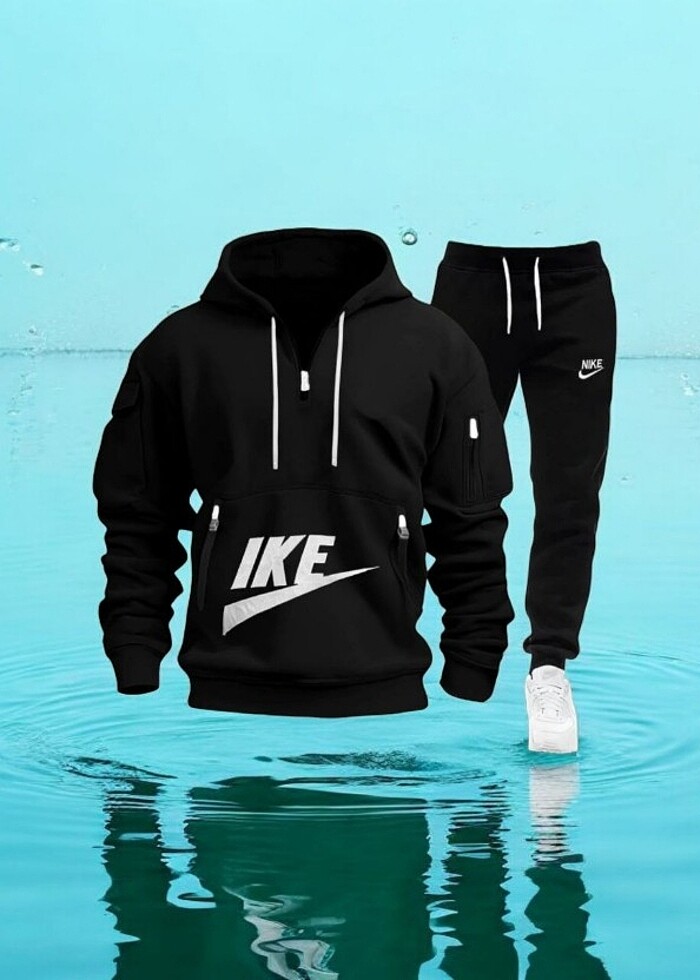 NİKE  NEW MODEL  ITHAL   KALİTE   EŞFMAN TAKIM  2 IPLİK   SLIMFİ - Görsel 3