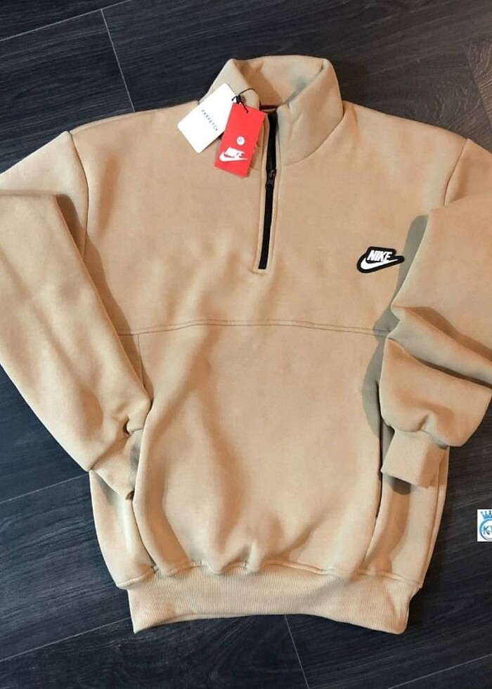 NİKE   POLAR   KALIN KUMAŞ  İÇİ  ŞARDONLU    S M L XL XXL    BED - Görsel 3