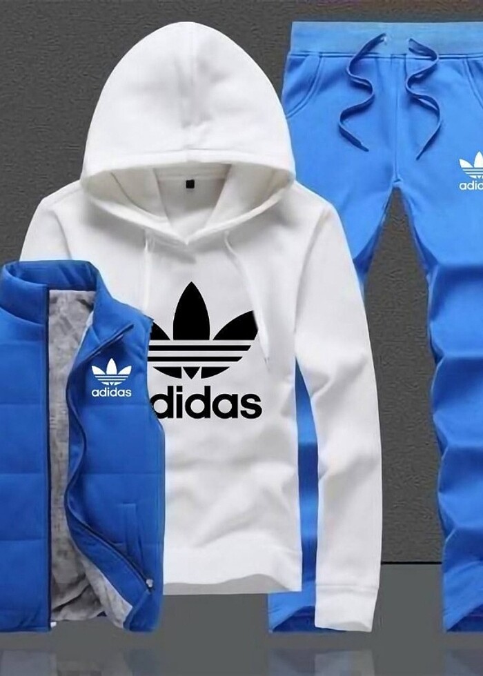 WİNTER   SEASON   NEW MODEL    ADIDAS    2_ THREAD   COTTON FABR - Görsel 2