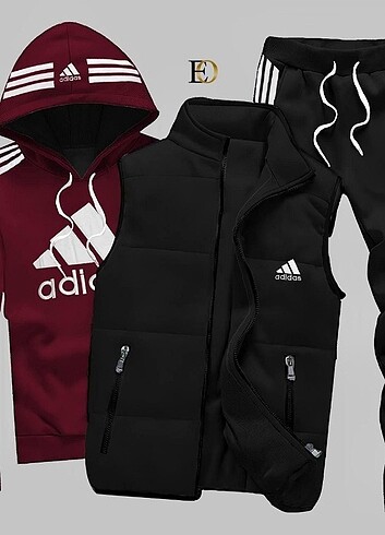 WİNTER SEASON NEW MODEL   BRAND  ADİDAS   FABRİC  3 THREAD   3 P - Görsel 3