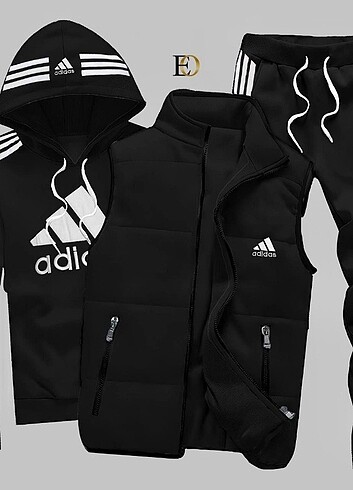 WİNTER SEASON NEW MODEL   BRAND  ADİDAS   FABRİC  3 THREAD   3 P - Görsel 4